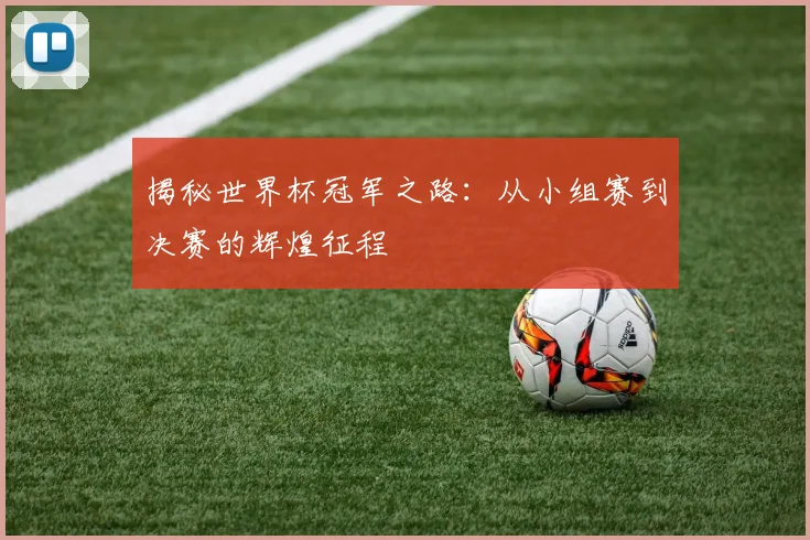 揭秘世界杯冠军之路:从小组赛到决赛的辉煌征程